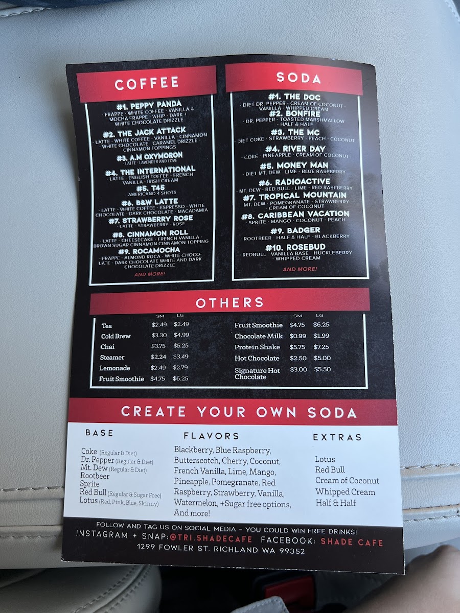 Shade Cafe Menu-2